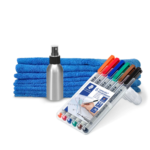 Chart Stationary and Cleaning Kit - Matte Laminate