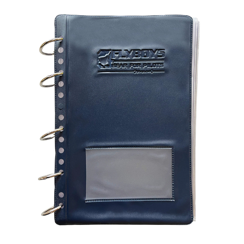 Flyboys Checklist Page 8" x 5" - 25 Pack Including Cover & Metal Rings