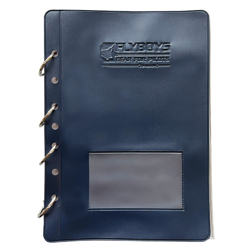 Flyboys Jepps Checklist Page 8.5" x 5.5" - 25 Pack Including Cover & Metal Rings