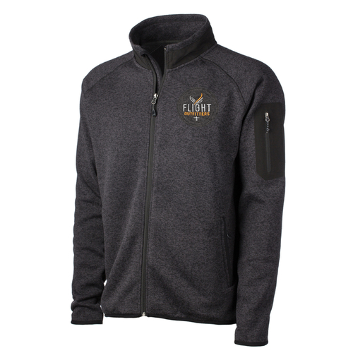 Flight Outfitters Mens Fairbanks Fleece (Obsidian) - Double Extra Large