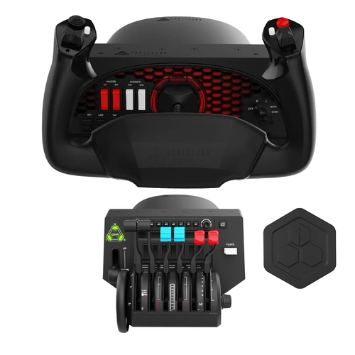Honeycomb XPC Bundle - Alpha XPC Flight Controls, Bravo Throttle & XPC Hub