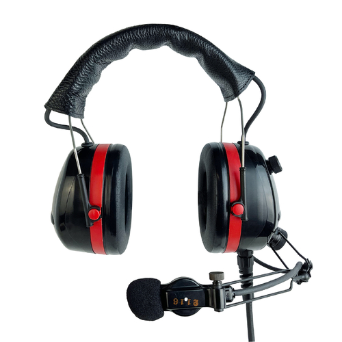 Mobileone HMP 12 Milspec Helicopter Headset - U-174 Helicopter Plug