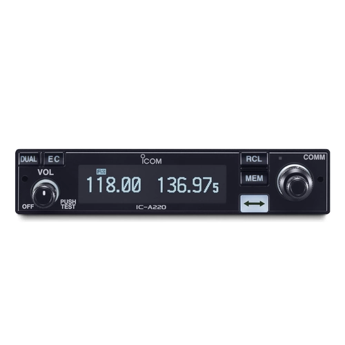 Icom IC-A220 Airband VHF Panel Mount Transceiver 7 Watt (PEP) Non TSO Version
