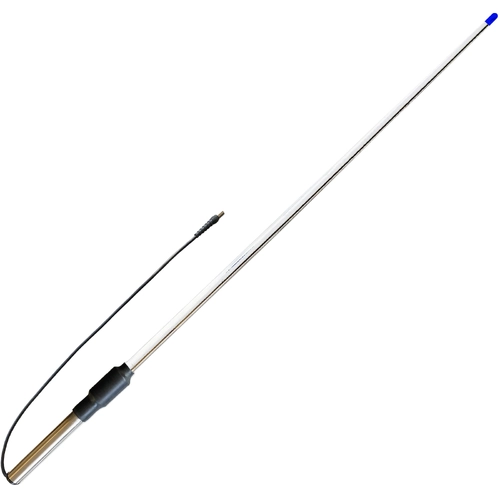 Base Station Airband VHF Fibreglass Standard Antenna 118.00 to 136.00 MHz 3dBi Gain - 1500mm