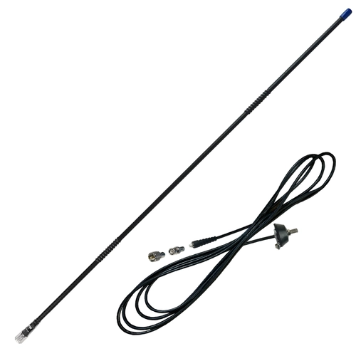 Mobile CB UHF M475HD Fibreglass Heavy Duty Whip Antenna Kit - 860mm