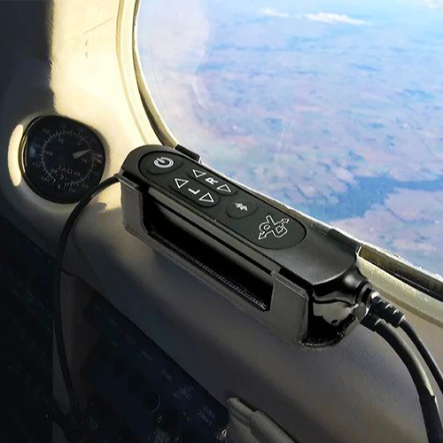 Nirvana Aviation Headset Control Holder for David Clark ONE-X & PRO-X Headsets