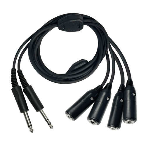 Pilot Communications Dual GA Headset Splitter Cable - 1.5m