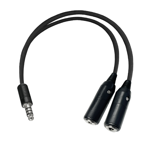 Pilot Communications Dual GA to U174 Helicopter Adapter