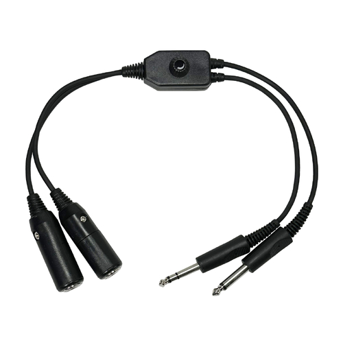 Pilot Communications Dual GA In Line Volume Control