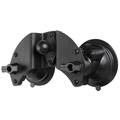 RAM® Dual Articulating Suction Cup Base with 1" Ball Base