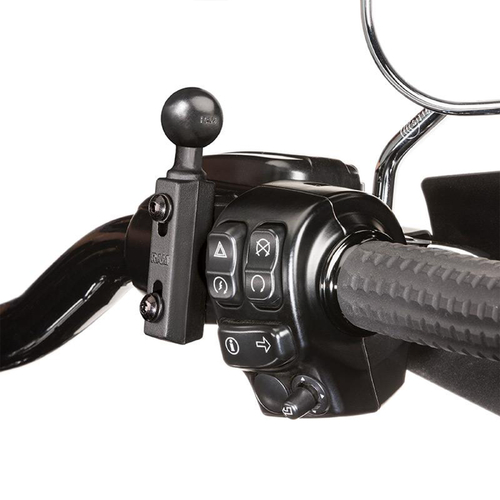 RAM® Motorcycle Brake/Clutch Reservoir & Handlebar Ball Base