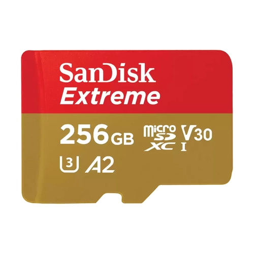 SanDisk Extreme Micro SD 256GB Memory Card Dash Action Cam 190Mb/s
