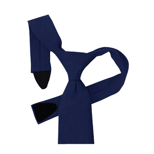 Pilot's Velcro Tie - Navy 20"