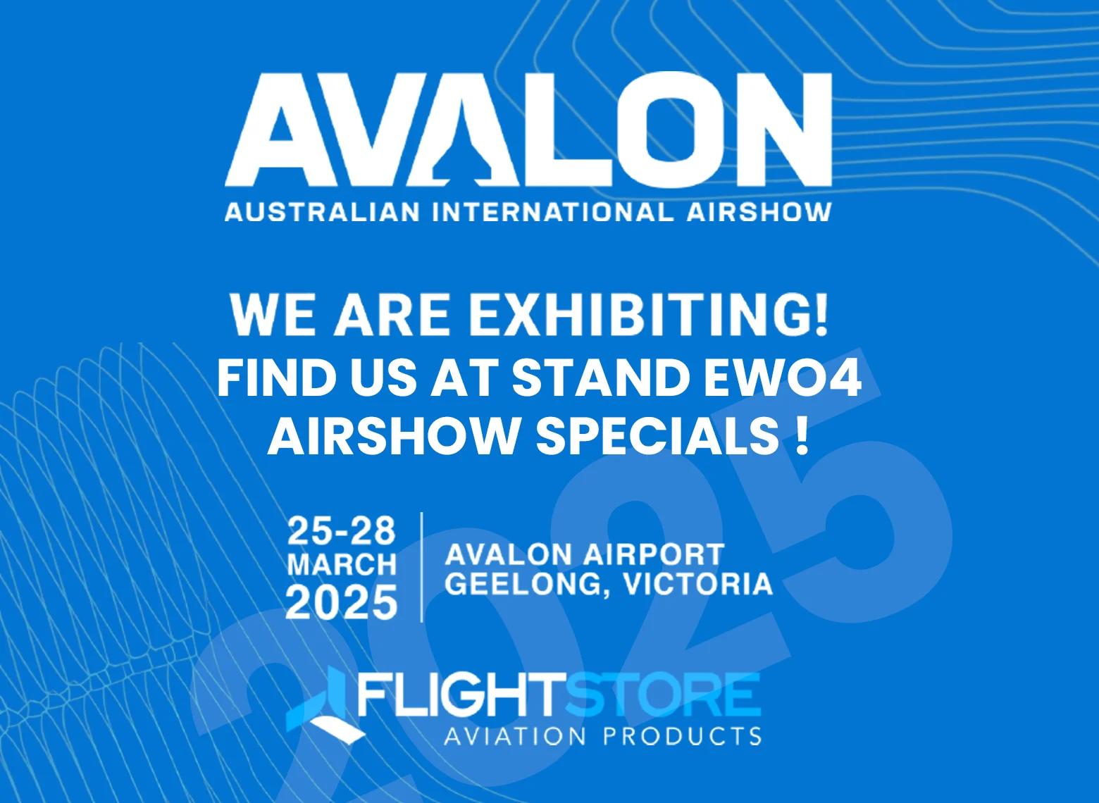 Avalon International Airshow 2025 Banner