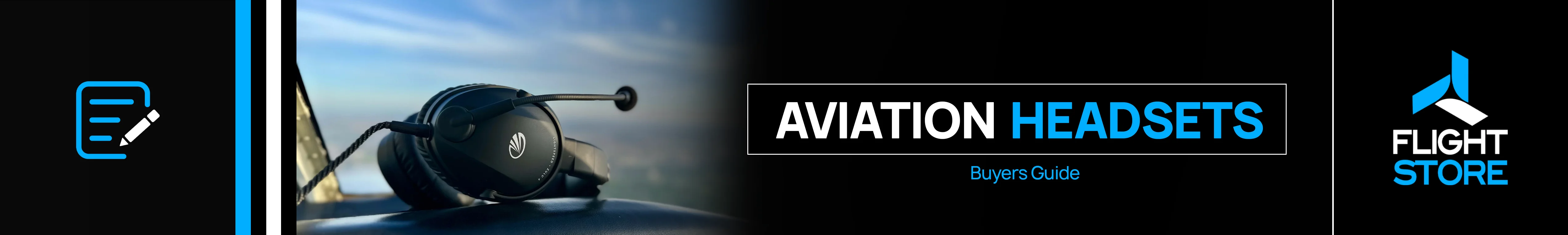 Buyers Guide - Aviation Headsets Banner