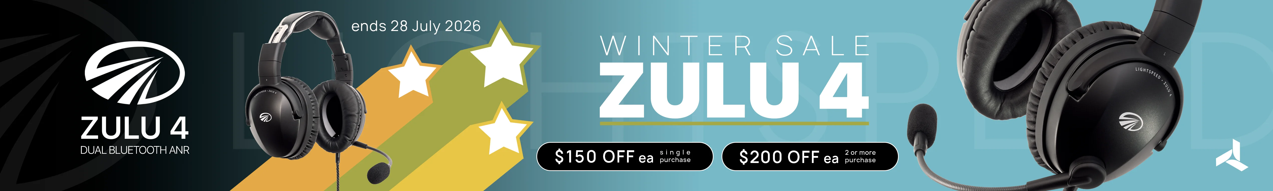 Lightspeed Winter Promotion 2026 Banner